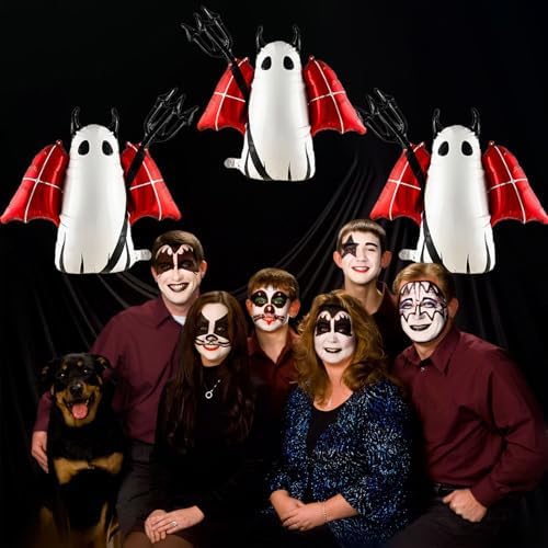 3 Pcs Spooky Halloween Foil Balloons Party Decorations