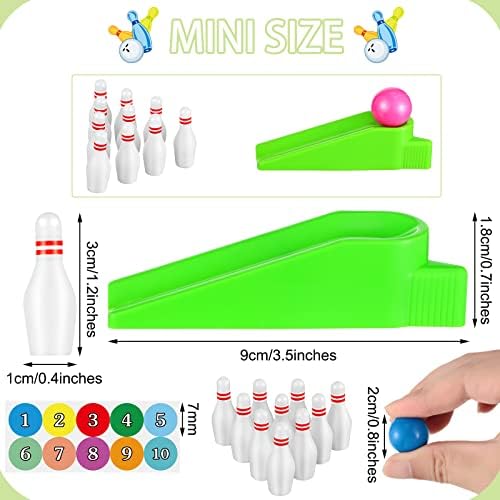 Kathfly Mini Bowling Set 25pcs for Kids and Adults