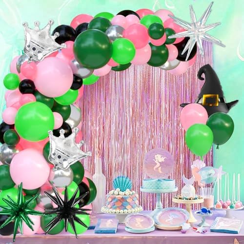Witch Themed Balloon Garland Arch Kit 169 Pcs