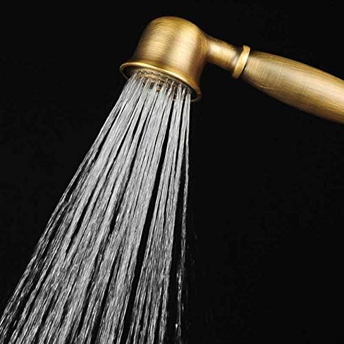 Brass Retro Telephone Shower Head Set with 15M Hose and Bracket