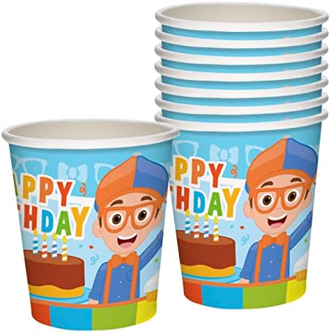 Treasures Gifted Blippi Party Cups 9oz 24ct