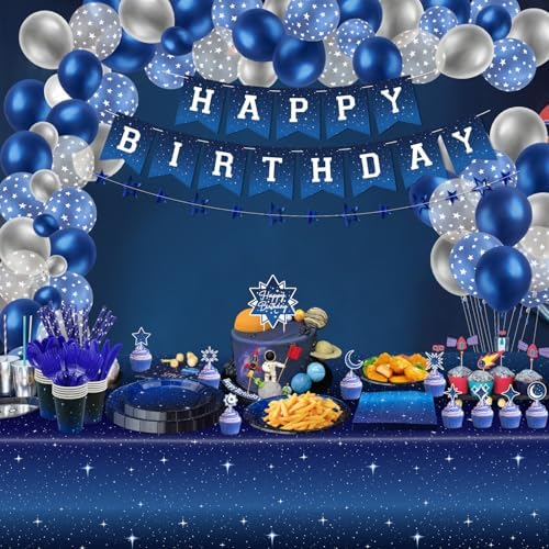 221 Piece Space Galaxy Party Set for 20