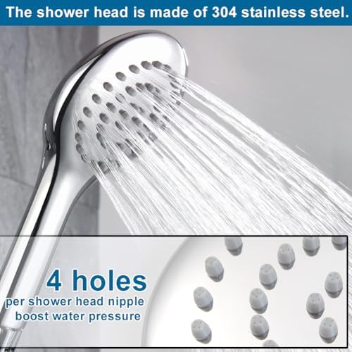POP SANITARYWARE All Metal Handheld Shower Head