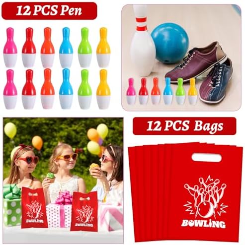 110 Pcs Bowling Party Favors Multi-Item Pack