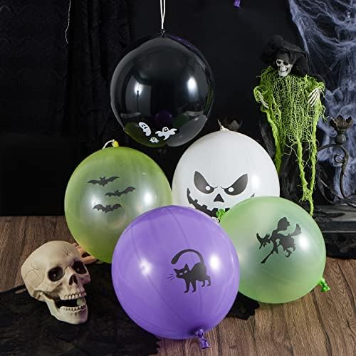 JOYIN 36 Piece Halloween Punch Balloons Set