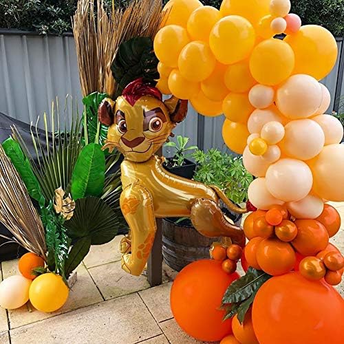 KALOR 60 Pcs 12 Inch Yellow Gold Balloons Decorations