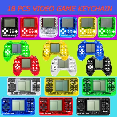 DOEA 18Pcs Video Game Party Favors for Kids