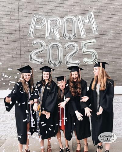 2025 Silver 16 Inch Balloons for Prom and Graduation Party Decorations