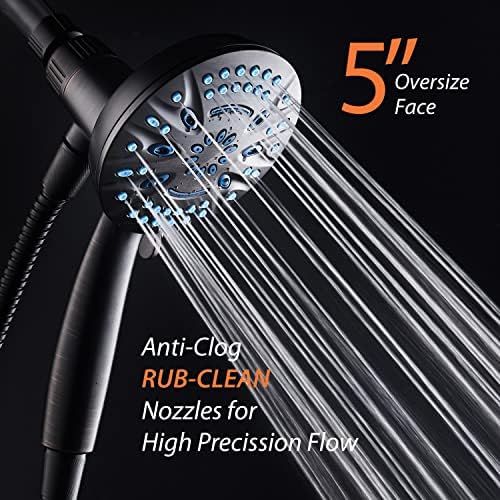 Magneton High-Pressure 8-Mode Handheld Shower Head with Magnetic Docking System