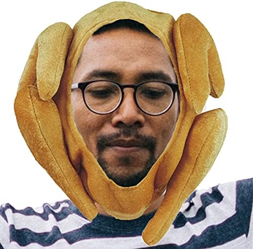 Face Framing Plush Turkey Hat for Thanksgiving Costume