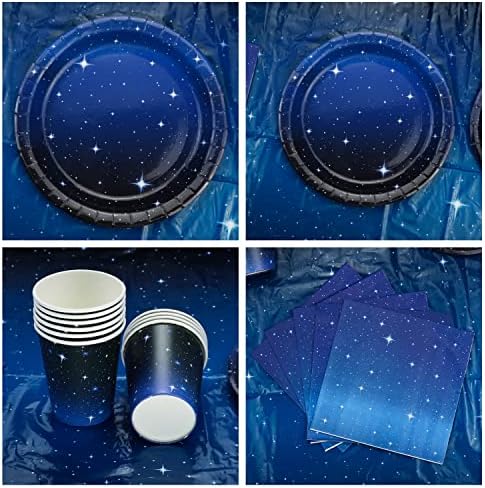 221 Piece Space Galaxy Party Set for 20