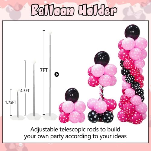 Cartoon Mouse Birthday Decor Kit - 213 Pcs