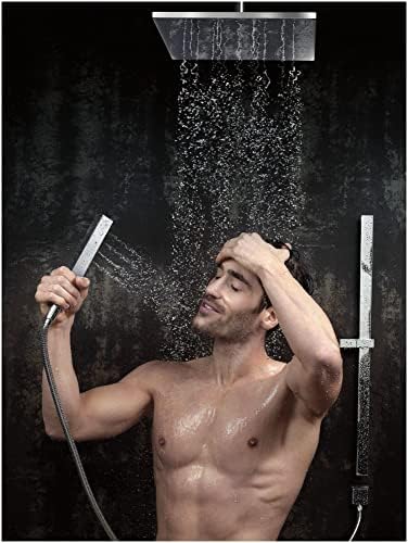 Delta 51567 Angular 175 GPM Hand Shower with Slide Bar and Hose
