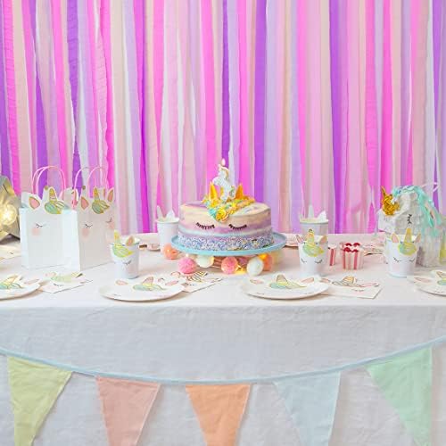 Talking Tables Pack of 8 Shaped Unicorn Face Cups