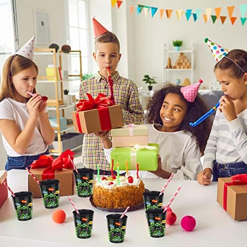 24 Piece 16 Oz Gaming Party Cups with Frost Design