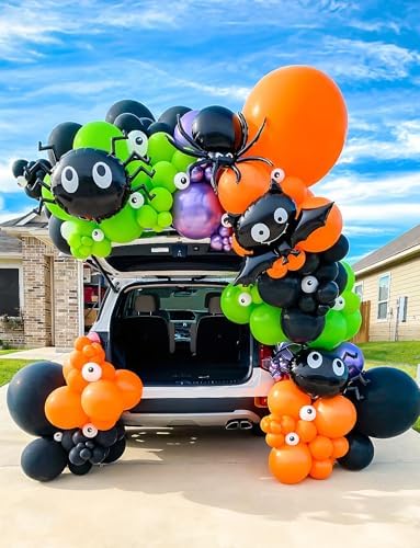Halloween Balloons Garland Arch Kit with 126pcs DIY Decor
