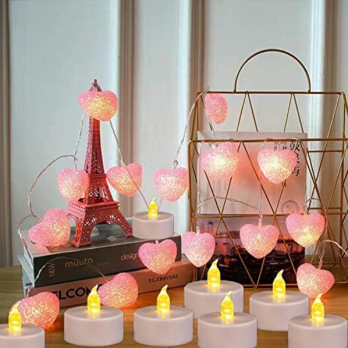 Nancia 100 Pack Flameless LED Tea Lights with 200 Hours Battery Life