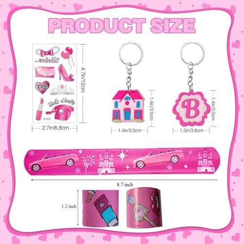 Pink Princess Party Favor Pack 98 Pieces