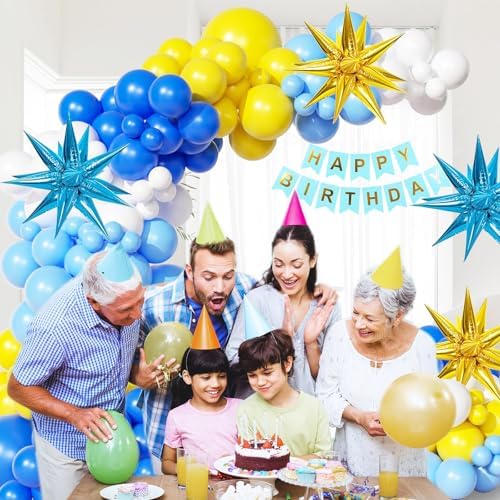 117 Pcs Banana Theme Balloon Arch Kit for Birthday Parties