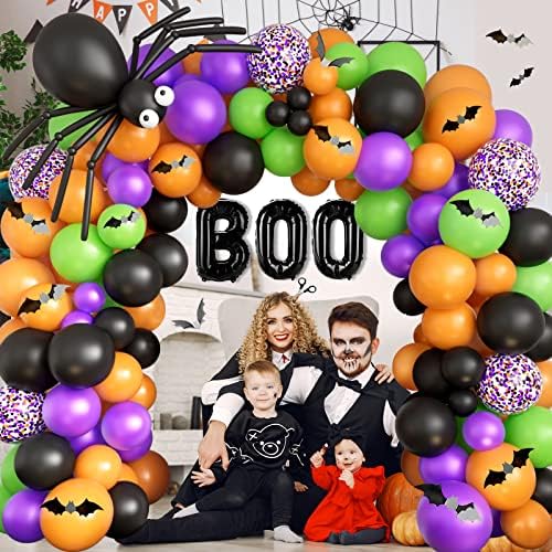 Halloween Balloons Garland Arch Kit DIY Decorations