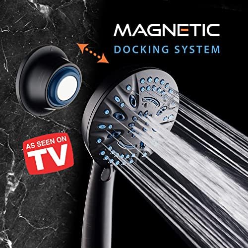 Magneton High-Pressure 8-Mode Handheld Shower Head with Magnetic Docking System