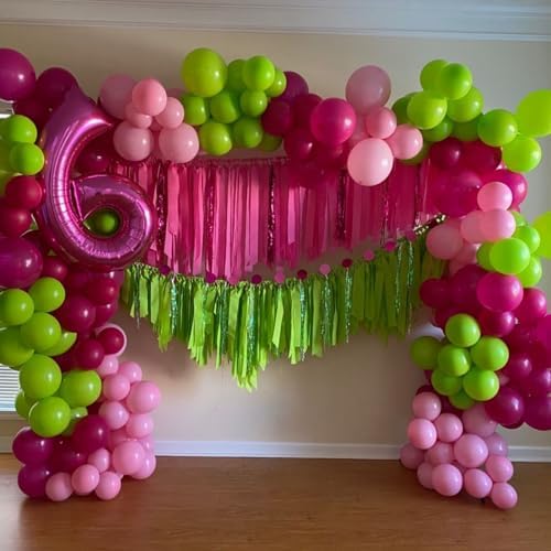 Paready Tropical Party Balloons Set 60 Pcs 12 Inch