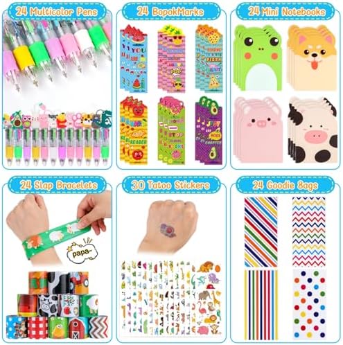 Stationery Party Favors 24 Pack for Kids