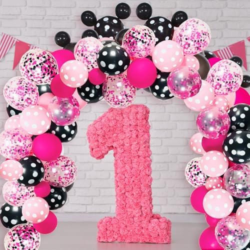 117 Pcs Mouse Themed Balloons Garland Kit