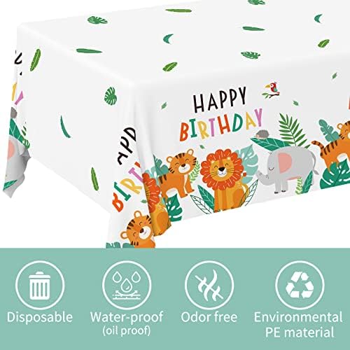Gatherfun Safari Birthday Party Tableware Set 25