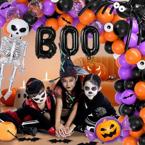 Garma Halloween Balloons Garland Arch Kit 129pcs