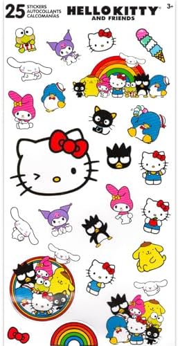 SANRIO Hello Kitty 15 Oz Reusable Tumbler Cup 6 Pack