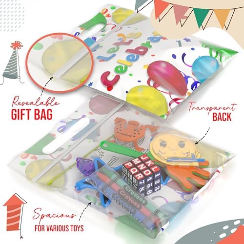 Crown Display Party Favors for Kids 25 Pre Filled Goodie Bags