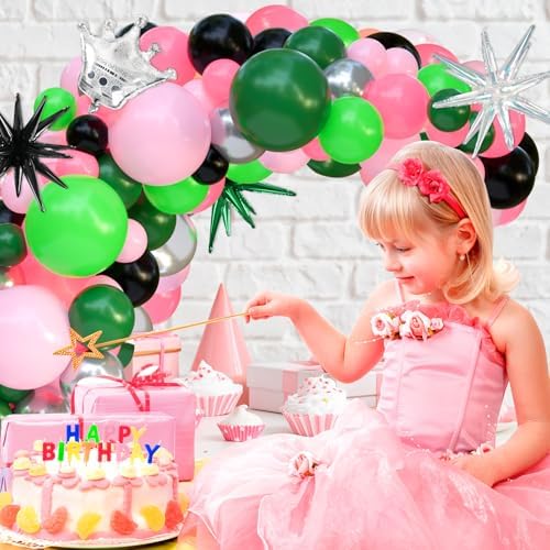 Witch Themed Balloon Garland Arch Kit 169 Pcs