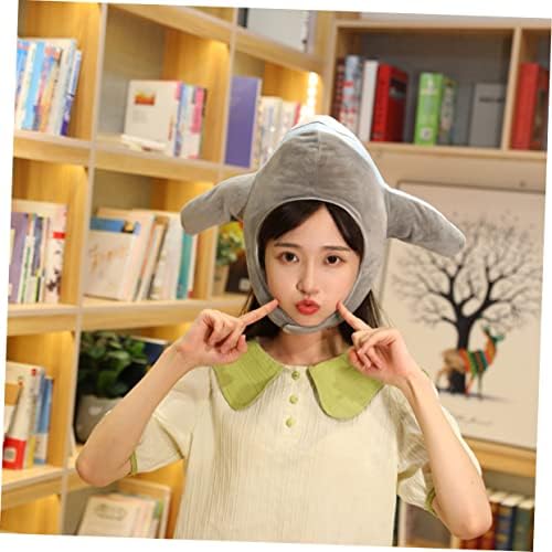 VICASKY Plush Airplane Headgear Party Prop for Adults