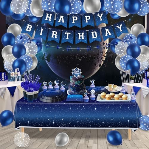 221 Piece Space Galaxy Party Set for 20