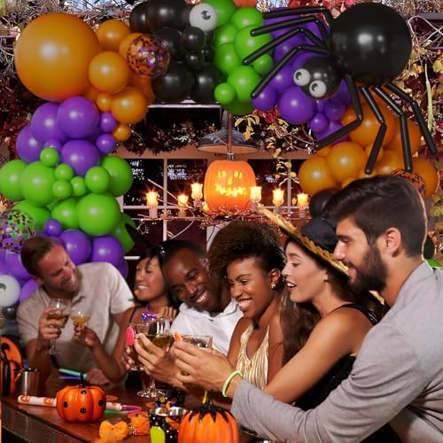 116Pcs Halloween Balloons Decor Kit