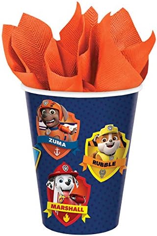 Amscan Paw Patrol Adventures 9oz Cups 8 Count