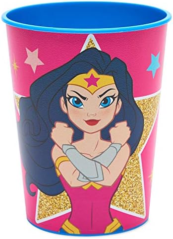 American Greetings Wonder Woman Plastic Cups 8-Pack