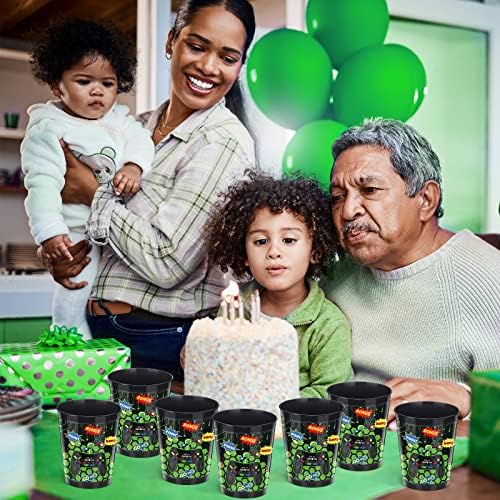 24 Piece 16 Oz Gaming Party Cups with Frost Design