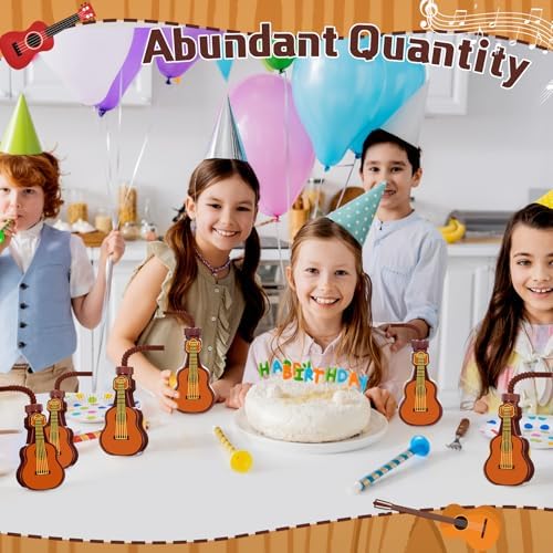 Tanlade 12 Pcs Guitar Shape Cups for Music Parties