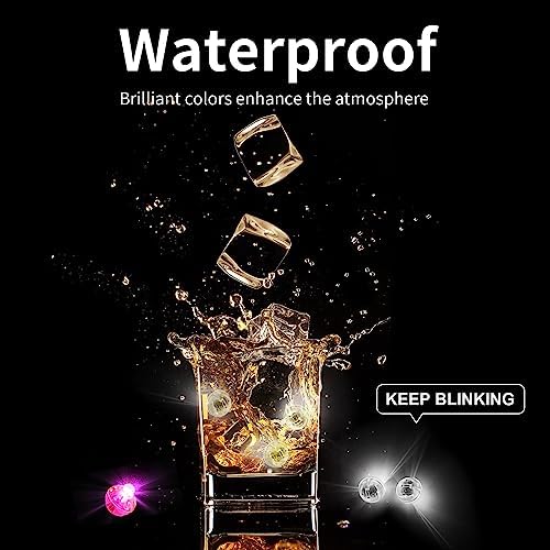 Aogist 100Pcs Multicolor Balloon Lights with Hook