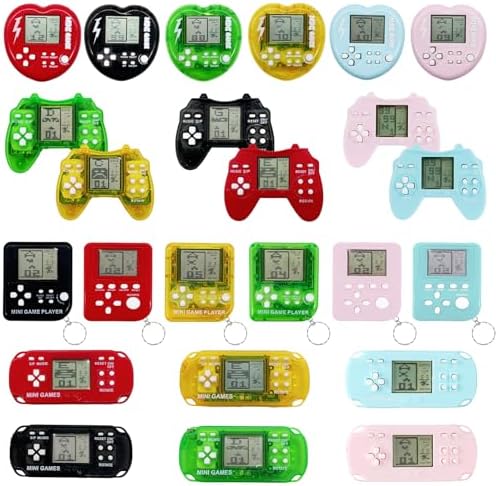 24Pcs Video Game Keychain Party Favors
