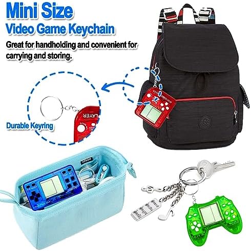 Video Game Keychain Party Favor Pack 25Pcs