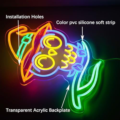 GleamNeon Owl Neon Sign - Magical Decor for Parties and Rooms