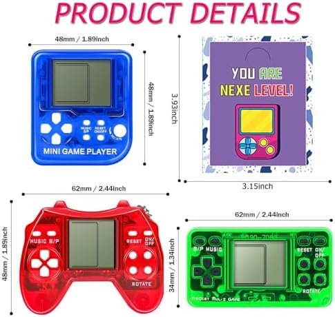 DOEA 12Pcs Video Game Party Favors for Kids