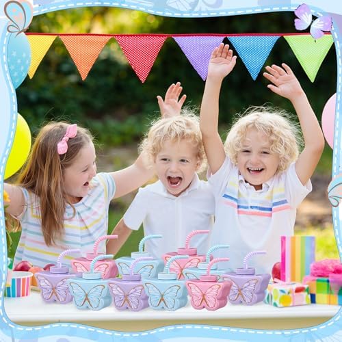 Mifoci Butterfly Themed Party Cups 12 Pcs Set