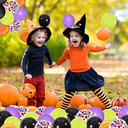 DUILE Halloween Balloons Party Decorations