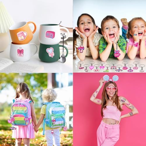 Pink Princess Party Favor Pack 98 Pieces