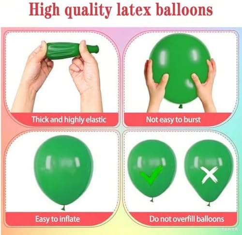 PageebO Pizza Party Decorations 150PCS Balloons Kit