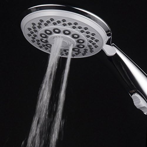 Hotel Spa 7-Setting Handheld Shower Head with Chrome Finish